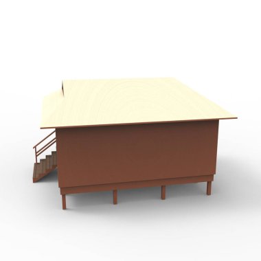 ev alanı işleme sonuçları blender uygulamasından 3D tasarım