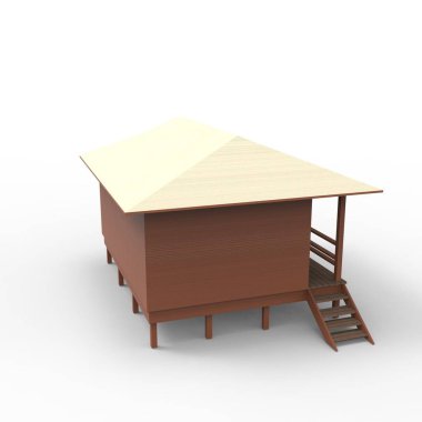 ev alanı işleme sonuçları blender uygulamasından 3D tasarım