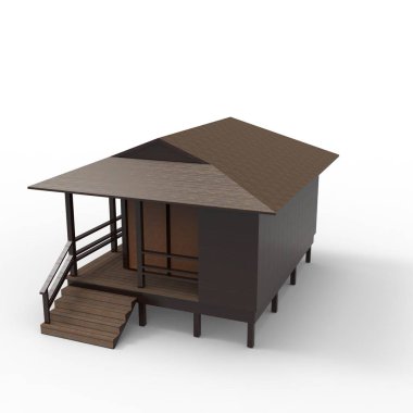 ev alanı işleme sonuçları blender uygulamasından 3D tasarım