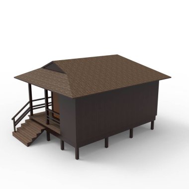 ev alanı işleme sonuçları blender uygulamasından 3D tasarım