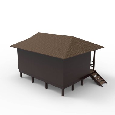 ev alanı işleme sonuçları blender uygulamasından 3D tasarım