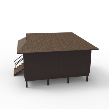 ev alanı işleme sonuçları blender uygulamasından 3D tasarım