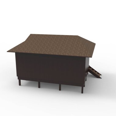 ev alanı işleme sonuçları blender uygulamasından 3D tasarım