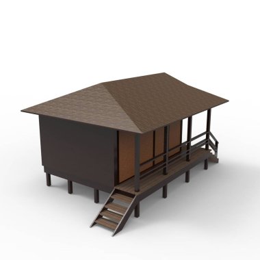 ev alanı işleme sonuçları blender uygulamasından 3D tasarım