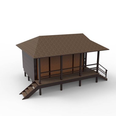 ev alanı işleme sonuçları blender uygulamasından 3D tasarım