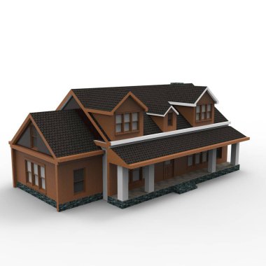 ev alanı işleme sonuçları blender uygulamasından 3D tasarım