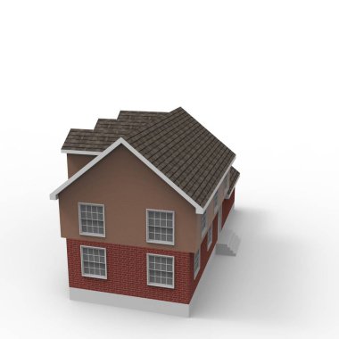 ev alanı işleme sonuçları blender uygulamasından 3D tasarım