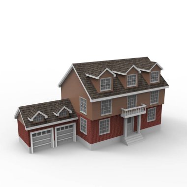 ev alanı işleme sonuçları blender uygulamasından 3D tasarım