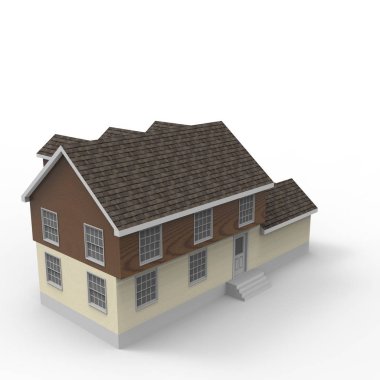 ev alanı işleme sonuçları blender uygulamasından 3D tasarım