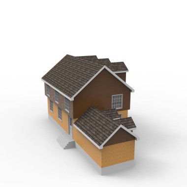 ev alanı işleme sonuçları blender uygulamasından 3D tasarım