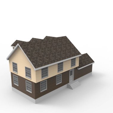 ev alanı işleme sonuçları blender uygulamasından 3D tasarım