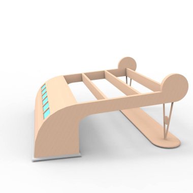 ev alanı işleme sonuçları blender uygulamasından 3D tasarım