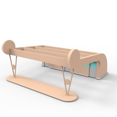 ev alanı işleme sonuçları blender uygulamasından 3D tasarım