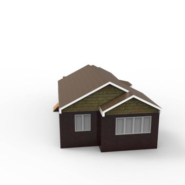 ev alanı işleme sonuçları blender uygulamasından 3D tasarım