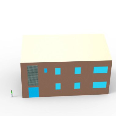 ev alanı işleme sonuçları blender uygulamasından 3D tasarım
