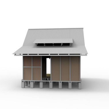 ev alanı işleme sonuçları blender uygulamasından 3D tasarım