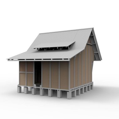 ev alanı işleme sonuçları blender uygulamasından 3D tasarım