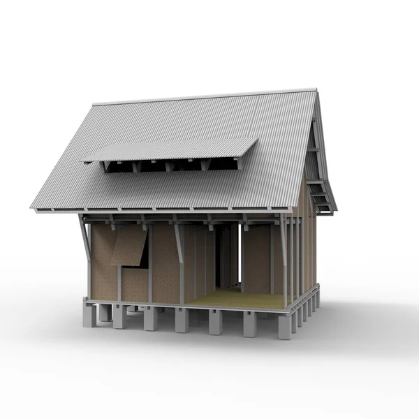 ev alanı işleme sonuçları blender uygulamasından 3D tasarım