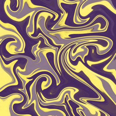 Yağlı boya çizgileri olan sıvı soyut arkaplan