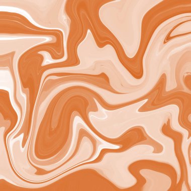 Yağlı boya çizgileri olan sıvı soyut arkaplan