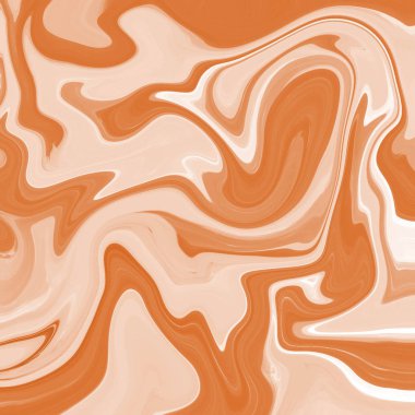 Yağlı boya çizgileri olan sıvı soyut arkaplan