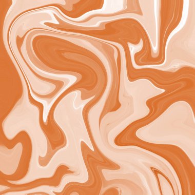 Yağlı boya çizgileri olan sıvı soyut arkaplan