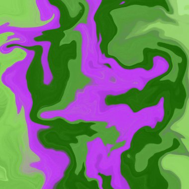 Yağlı boya çizgileri olan sıvı soyut arkaplan