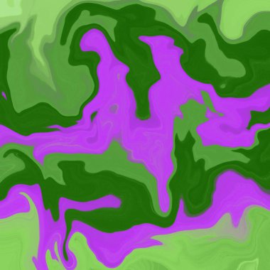 Yağlı boya çizgileri olan sıvı soyut arkaplan