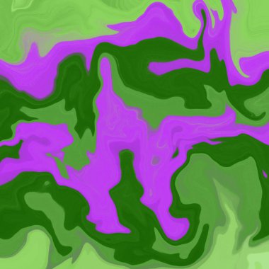 Yağlı boya çizgileri olan sıvı soyut arkaplan