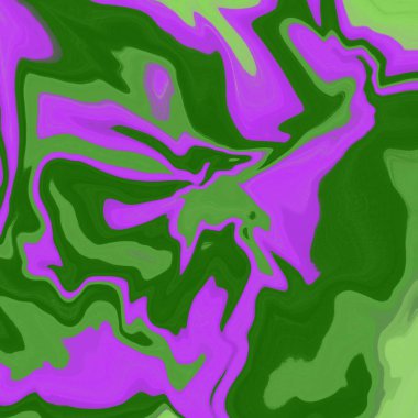 Yağlı boya çizgileri olan sıvı soyut arkaplan