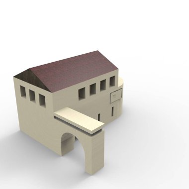 ev alanı işleme sonuçları blender uygulamasından 3D tasarım