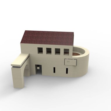 ev alanı işleme sonuçları blender uygulamasından 3D tasarım