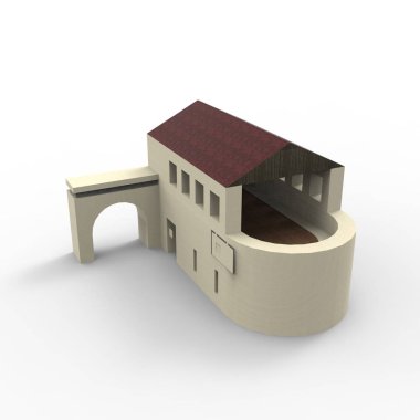 ev alanı işleme sonuçları blender uygulamasından 3D tasarım