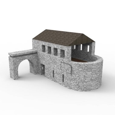 ev alanı işleme sonuçları blender uygulamasından 3D tasarım