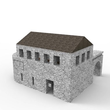 ev alanı işleme sonuçları blender uygulamasından 3D tasarım