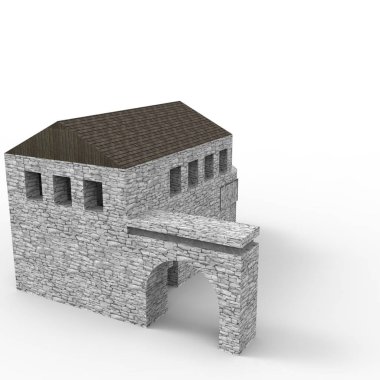 ev alanı işleme sonuçları blender uygulamasından 3D tasarım