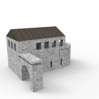 ev alanı işleme sonuçları blender uygulamasından 3D tasarım