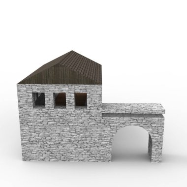 ev alanı işleme sonuçları blender uygulamasından 3D tasarım