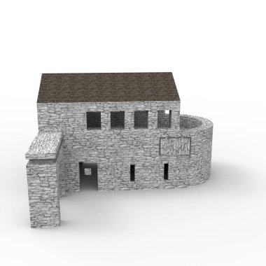 ev alanı işleme sonuçları blender uygulamasından 3D tasarım