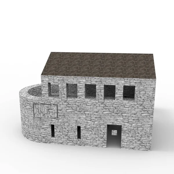 ev alanı işleme sonuçları blender uygulamasından 3D tasarım