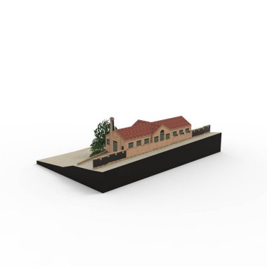 ev alanı işleme sonuçları blender uygulamasından 3D tasarım