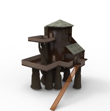 ev alanı işleme sonuçları blender uygulamasından 3D tasarım