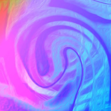 Yağlı boya çizgileri olan sıvı soyut arkaplan