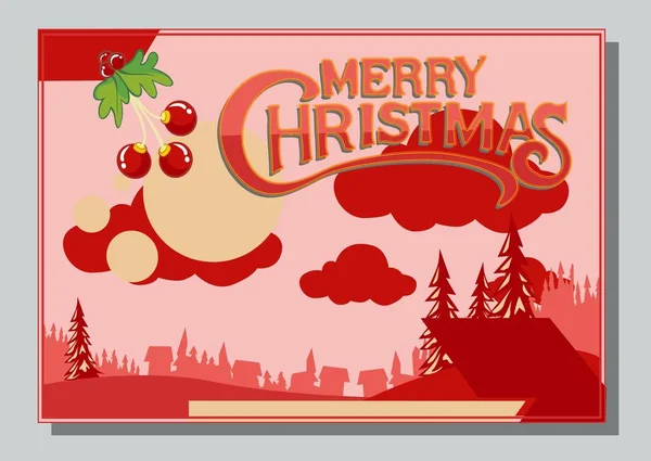 Merry Christmas — Stock Vector