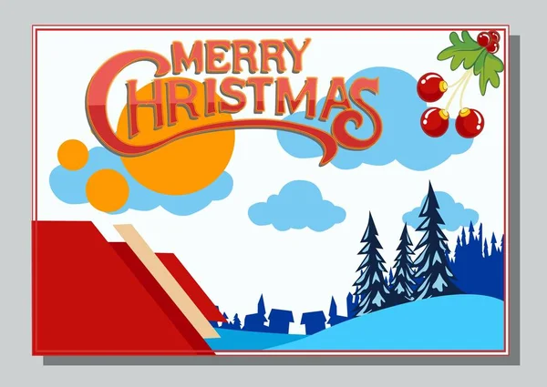 Merry Christmas — Stock Vector