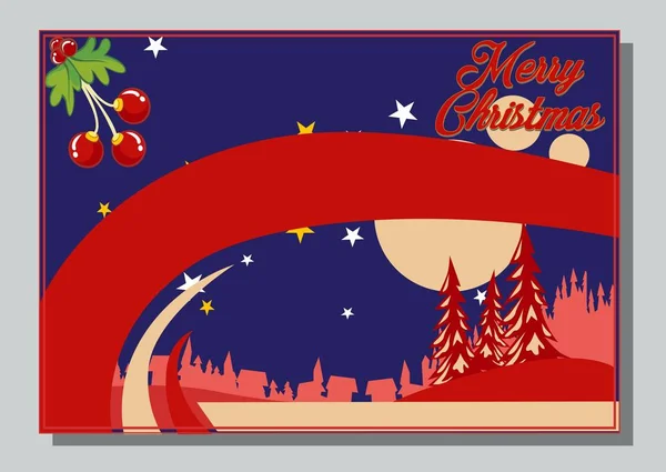 Merry Christmas — Stock Vector