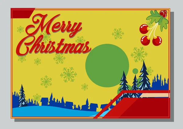 Merry Christmas — Stock Vector