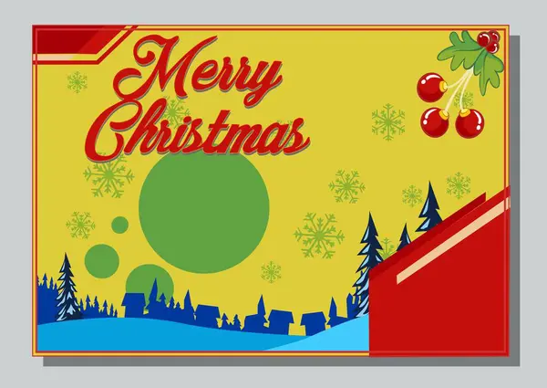 Merry Christmas — Stock Vector