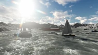 Gölde yelken açmak