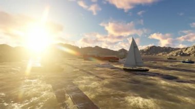 Gölde yelken açmak